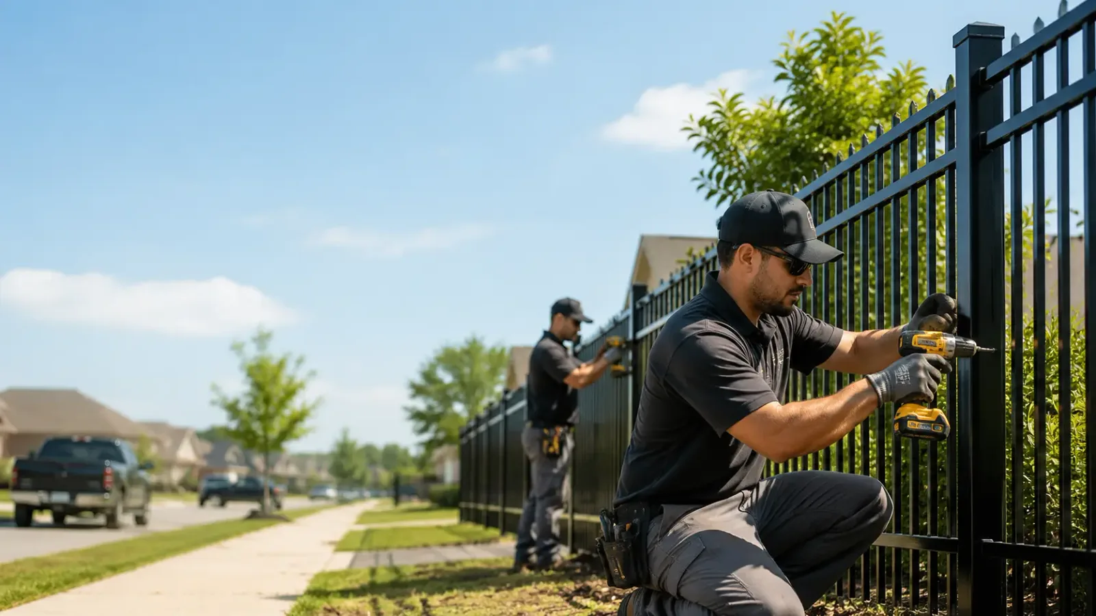 Metal Fence Installation in Triumph, IL